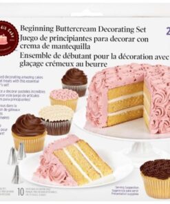 Wilton Buttercream Decorating Kit for Beginners - 20-Piece Cake Design Set