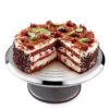 Uten 12" Aluminum Cake Turntable – Easy-to-Use, Food-Grade Revolving Stand