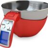 Fradel Digital Kitchen Food Scale with Bowl and Measuring Cup: Achieve precise measurements with 0.1g accuracy, perfect for cooking, baking, and weight loss.