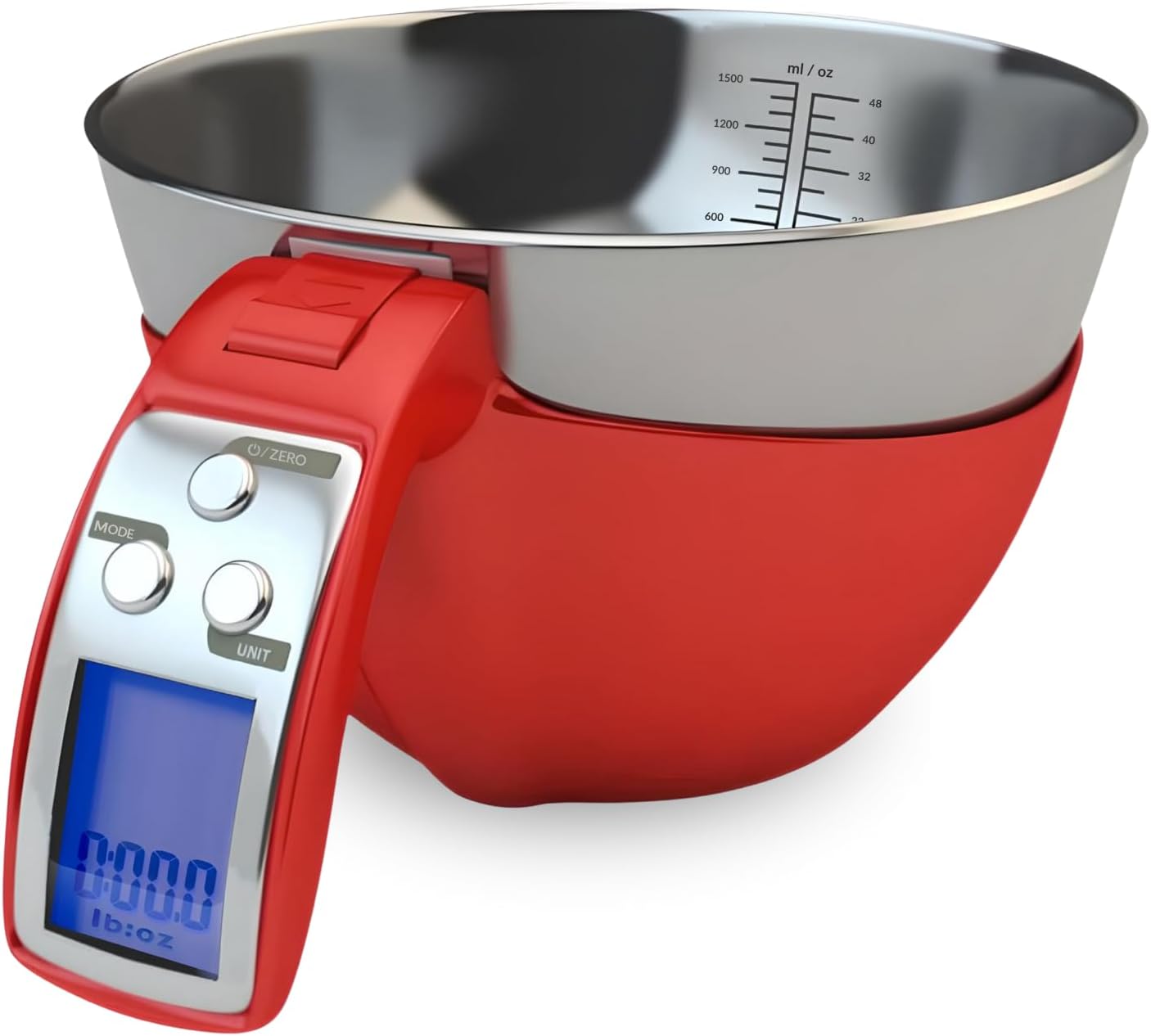 Fradel Digital Kitchen Food Scale with Bowl and Measuring Cup: Achieve precise measurements with 0.1g accuracy, perfect for cooking, baking, and weight loss.