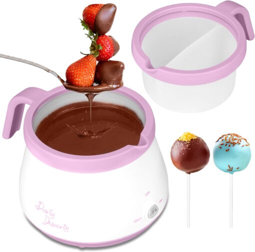 Wilton Candy Melts and Chocolate Melting Pot: 2.5-cup capacity, available in assorted colors, made from durable plastic for easy candy and chocolate melting